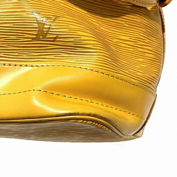 LOUIS VUITTON Yellow Shoulder Bag - Picture 9 of 9